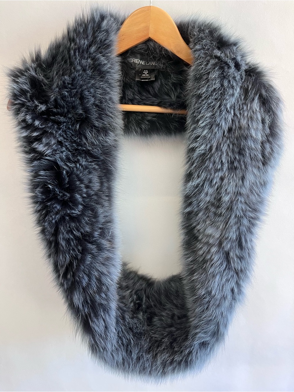 Adrienne Landau Fox Fur Scarf Wrap